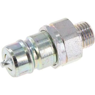 Stalen DN 10 Hydraulische Koppeling Insteeknippel 8 mm L Knelring ISO 7241-1 A/8434-1 D 17.3mm