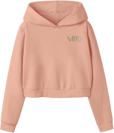 NAME IT - NKFKALI LS SH BOXY SWE WH BRU PS NOOS - Meisjes - Sweaters