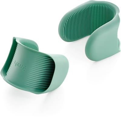 Lékué Mini Ovenwanten - 2 stuks - Siliconen - Green