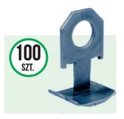 Vorel - Tegel Leveling Clips - 100 stuks - Systeem voor Perfect Vlakbetrokken - Hoogwaardige Kunststof