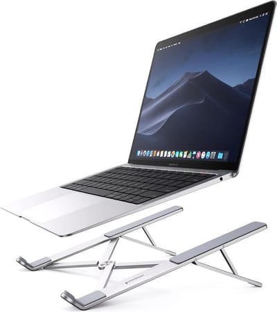 VELTRR® Laptop Standaard - Laptop Stand - Verhoging - Zilver