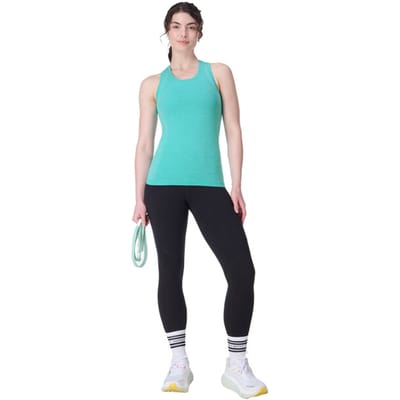 Sweaty Betty Athlete Seamless Workout Tank Top BLAUW - Maat XS