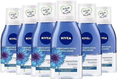 Nivea Visage - Oogmake-up Remover - Double Effect - Voordeelverpakking 6 x 125 ml