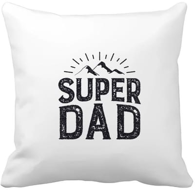 Akyol - super dad Kussen hoes - Papa - vader - cadeau - vaderdag - 40 bij 40 cm
