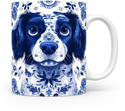 Mok Kooikerhondje Beker voor koffie of tas voor thee, cadeau voor dierenliefhebbers, moeder, vader, collega, vriend, vriendin, kantoor, opa, oma, hond, kerst, sinterklaas, verjaardag