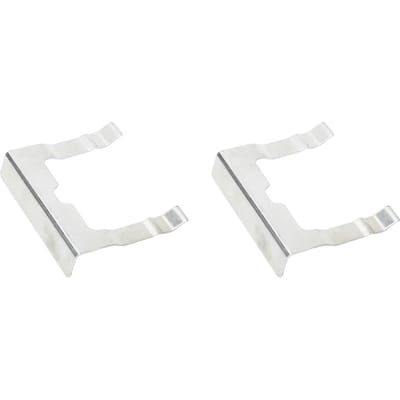 2 stuks Auto Achterkentekenplaat Lamp Clip 55077370AB Vervanging voor DODGE RAM 1500 2500 3500 white