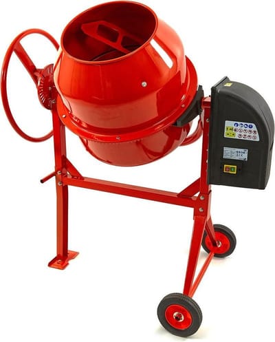 140 Liter Betonmolen, Betonmixer, Cementmolen 650 Watt