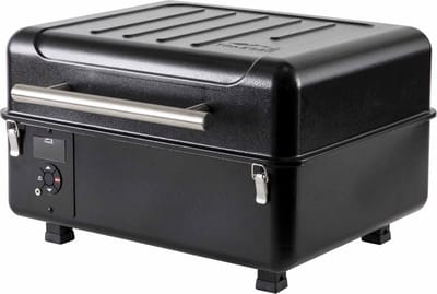 Traeger Ranger Pellet Grill - Draagbare pellet barbecue - Houtgestookte BBQ - Tot 230°C - Inclusief gietijzeren bakplaat en vleesthermometer