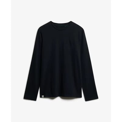 Superdry - Klassiek Katoen Linnen Longsleeve Shirt - Heren - Tops