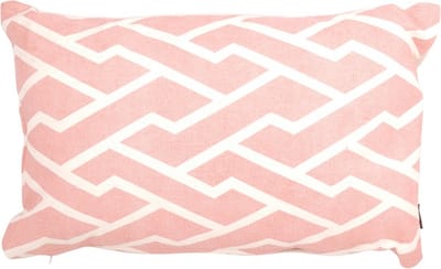 Kussen Mr. Graphic Peach | 30 X 50 | Sierkussen Voor Woonkamer Of Slaapkamer