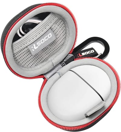Beschermhoes voor Google Pixel Buds Pro en Pixel Buds A - Zwarte Draagtas
