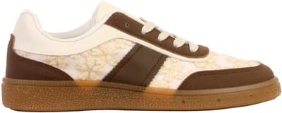 Supermodieuze lage sneakers met veters