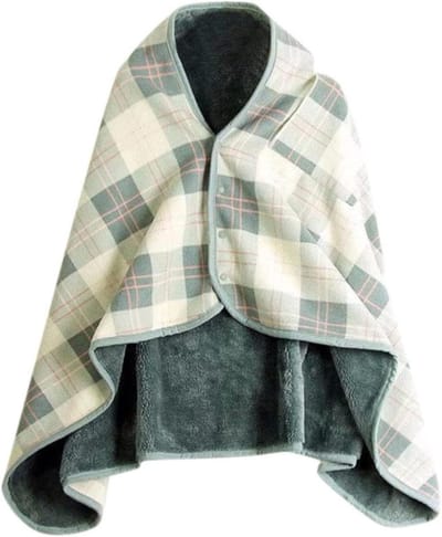 Warme Sjaal - Deken Sjaal - Comfortabel Blijven - Dubbellaags Ontwerp - 100x140 cm - Tartan