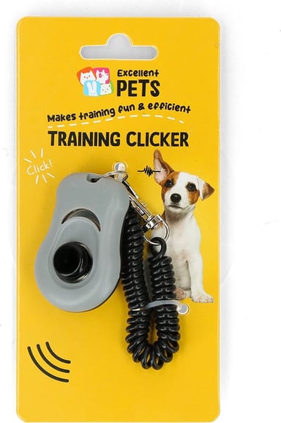 Excellent Pets Honden Training Clicker voor Effectief Gedrag - Hondentrainingshulpmiddel voor Gehoorzaamheid en Gedrag