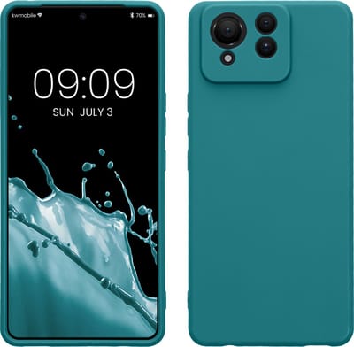 kwmobile telefoonhoesje geschikt voor ASUS Zenfone 11 Ultra - Hoesje voor smartphone - Precisie camera uitsnede - In mat petrol
