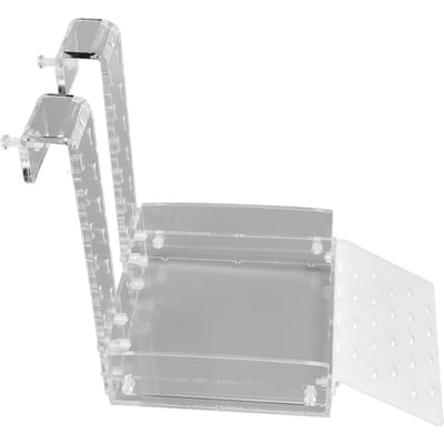 Schildpad Hek Type Zonneplatform Vissenkom Aquarium Platform voor Kleine Reptiel Schildpad KikkerTE white