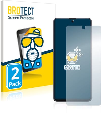 BROTECT - Screenprotector voor Samsung Galaxy A71 5G - Folie Beschermfolie matte 2 Stuks