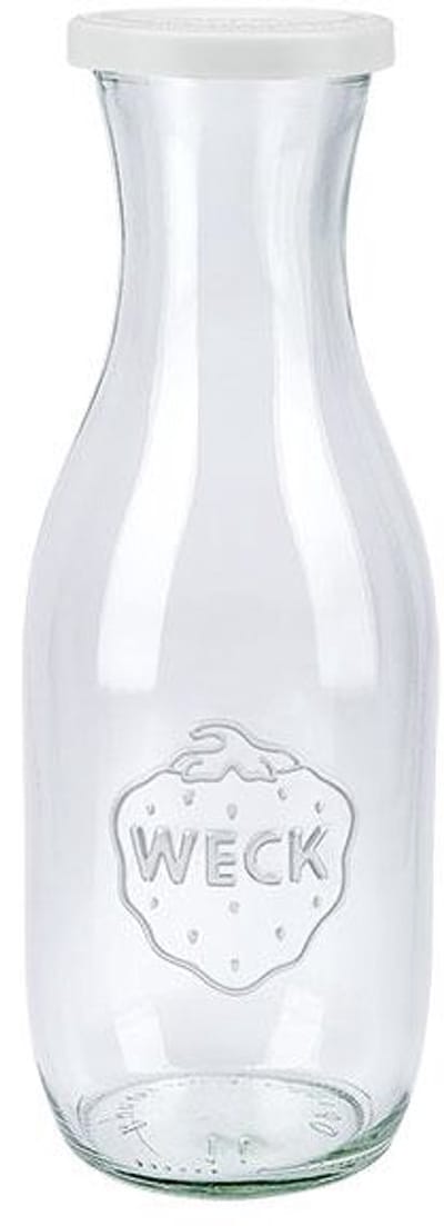 Weck Sapfles met deksel (1062ml) 1/1L 6-stuks