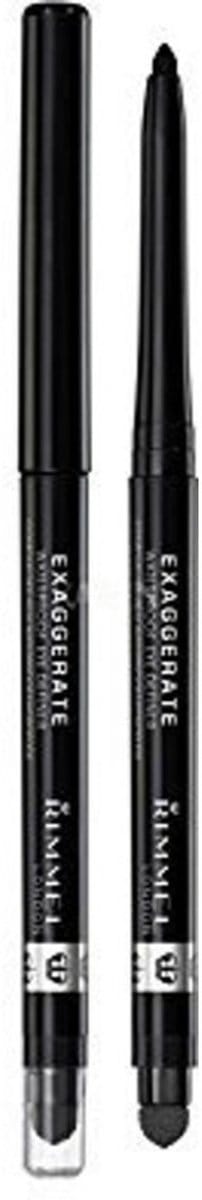 Rimmel London Exaggerate Full Colour Eye Definer - Oogpotlood - 262 Blackest Black