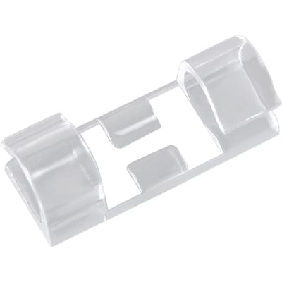 20 Pièces Organisateur d'Attaches de Câble Auto-Adhésives Support de Cordon de Fil TV PC pour Câble Réseau MénagerM M(59cm / 23.2in Long) white