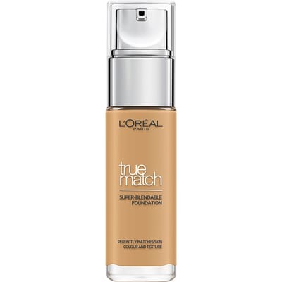 L’Oréal Paris True Match Foundation - 6D/W - Natuurlijk Dekkende Foundation met Hyaluronzuur en SPF 16 - 30 ml - Vegan