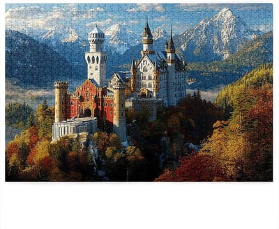 Houten Puzzel - Legpuzzel Volwassenen - Ontspannend Tijdverdrijf - Met Poster - 1500 Stukjes - Meerkleurig