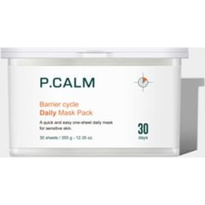 P.CALM, Barrier Periodic Daily Beauty Mask Pack, 30 Sheets, 350g (12.35oz)