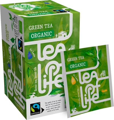 Green Tea - Biologisch & Fairtrade - Tea of Life - 25 theezakjes