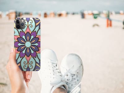 Apple iPhone 11 Pro Max TPU Case Purple Flower