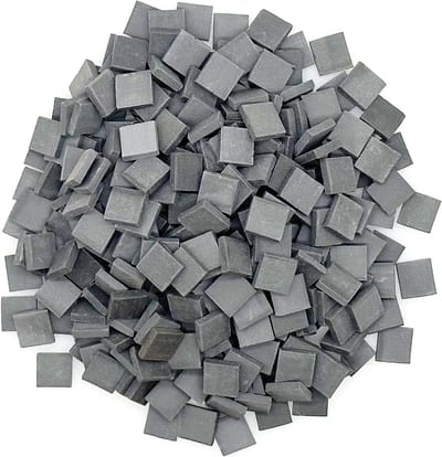 Miniatuur Bouwstenen Set van 300 Stuks - Zwarte Muurstenen voor Diorama's en Landschapsmodellen, 1:35 Schaal, Perfect voor Sandtable Decoratie