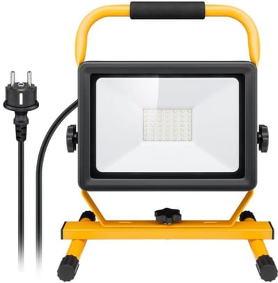 Pro LED werklicht met standaard 50 W zwart-geel 1.5