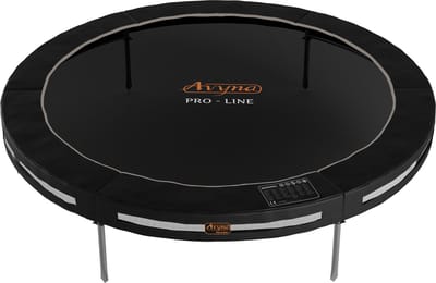 Avyna InGround Trampoline Ø305 cm – Zwart – Rond – Compact Ingraafmodel – Duurzaam en Veilig