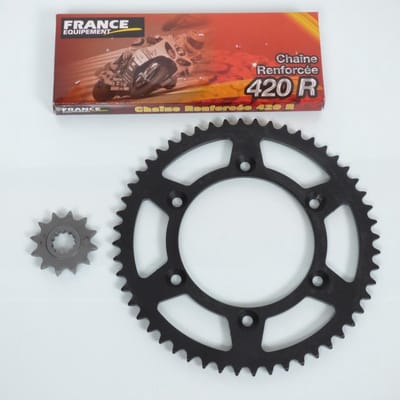 kettingset france uitrusting voor motorfiets cpi 50 sm 2003 tot 2014 12x52 steek 420 Ø110mm nieuw