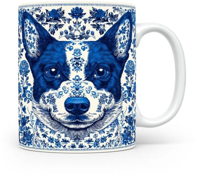 Mok Akita Beker voor koffie of tas voor thee, cadeau voor dierenliefhebbers, moeder, vader, collega, vriend, vriendin, kantoor, opa, oma, hond, kerst, sinterklaas, verjaardag