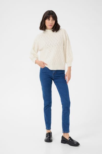 Pullover Regular fit white