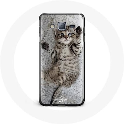Case voor Samsung galaxy J7 2016 Schattig Bengaals katje