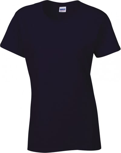 Gildan Heavy Cotton™Semi-fitted Ladies' T-shirt GI5000L - Navy - XXL