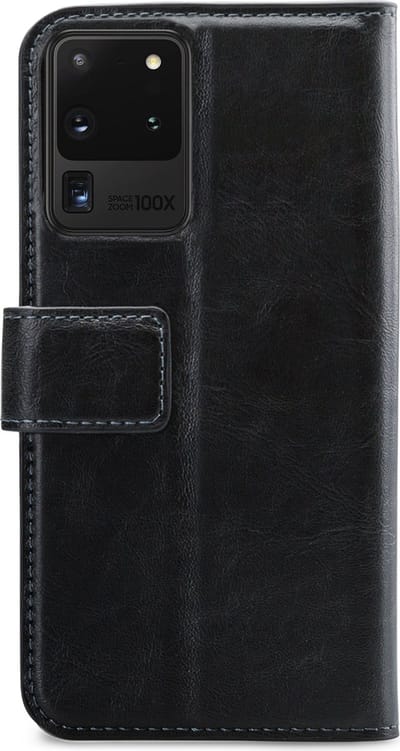 Mobilize - Samsung Galaxy S20 Ultra Hoesje - Uitneembare Gelly Wallet Case Zwart