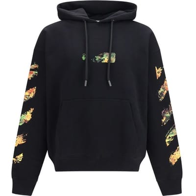 Off-White Zwarte Katoenen Sweatshirt