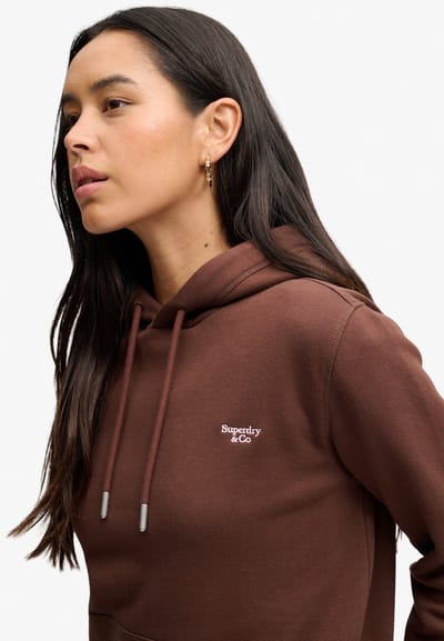 Superdry - Signature Geborduurde Hoodie - Dames - Hoodies