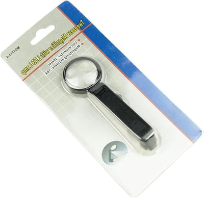 Vergrootglas met Pincet - Loep Pincet Set - Gedetailleerd Werk - 8x Vergroting - 8 cm - Niet gespecificeerd