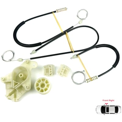 BWR240 Raammechanisme Reparatieset Voorportier Rechts voor VW Transporter T5 Caravelle Multivan 2003-2015 7H0837754