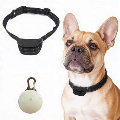 Anti Blafband voor K Honden Diervriendelijk Zonder Schok - Anti Blaf Apparaat Met Geluid en Vibratie Voor Effectieve Training - Opvoedingshalsband Oplaadbaar en Waterdicht – Automatische Detectie van Blaffen
