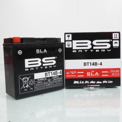 SLA BS-accu voor Yamaha 1700 XV motorfiets 2002 tot 2006 YT14B-4 / 12 V 12,6 Ah nieuw