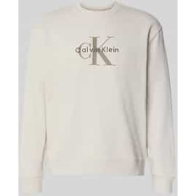 Regular fit sweatshirt met logoprint, model 'Terry'