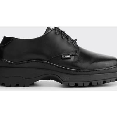 Dechase Moges Black Waxy Maat: 38 | Outlet | Unisex | Zwart