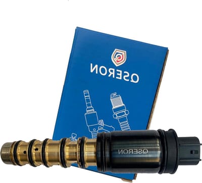 AC Compressor Magneetventiel - Drukklep Airco - Auto Onderhoud - Directe Vervanging - 12 cm Lengte - Zilverkleurig