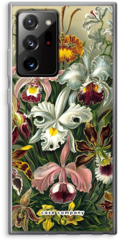 Case Company® - Hoesje geschikt voor Samsung Galaxy Note 20 Ultra / Note 20 Ultra 5G hoesje - Haeckel Orchidae - Soft Cover Telefoonhoesje - Bescherming aan alle Kanten en Schermrand
