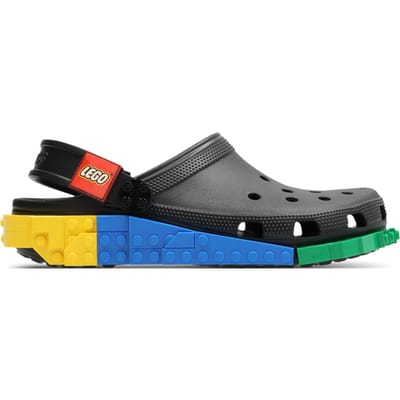 Crocs Clog Slippers en Sandalen Heren - Zwart - Maat 46-47 - Rubber