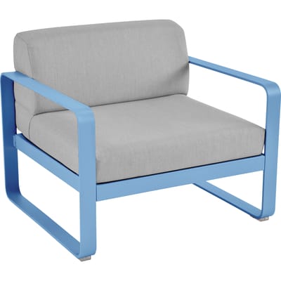 Fermob BELLEVIE fauteuil - E1 Maya blauw - 79 Flanelgrijs